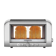 MAGIMIX TOSTAPANE Le Toaster Vision Cromo SENZA PINZE 11538