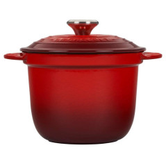 LE CREUSET COCOTTE Every GHISA 18cm Evolution Rosso Ciliegio 41110180600460