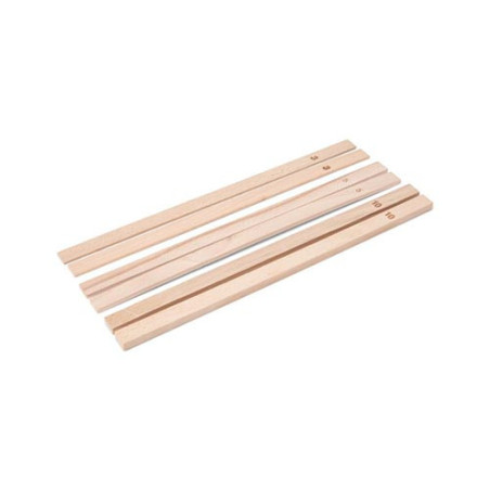 SCHONHUBER 6 SPESSORI IN LEGNO x MATTARELLO 3-5-10mm 5520338