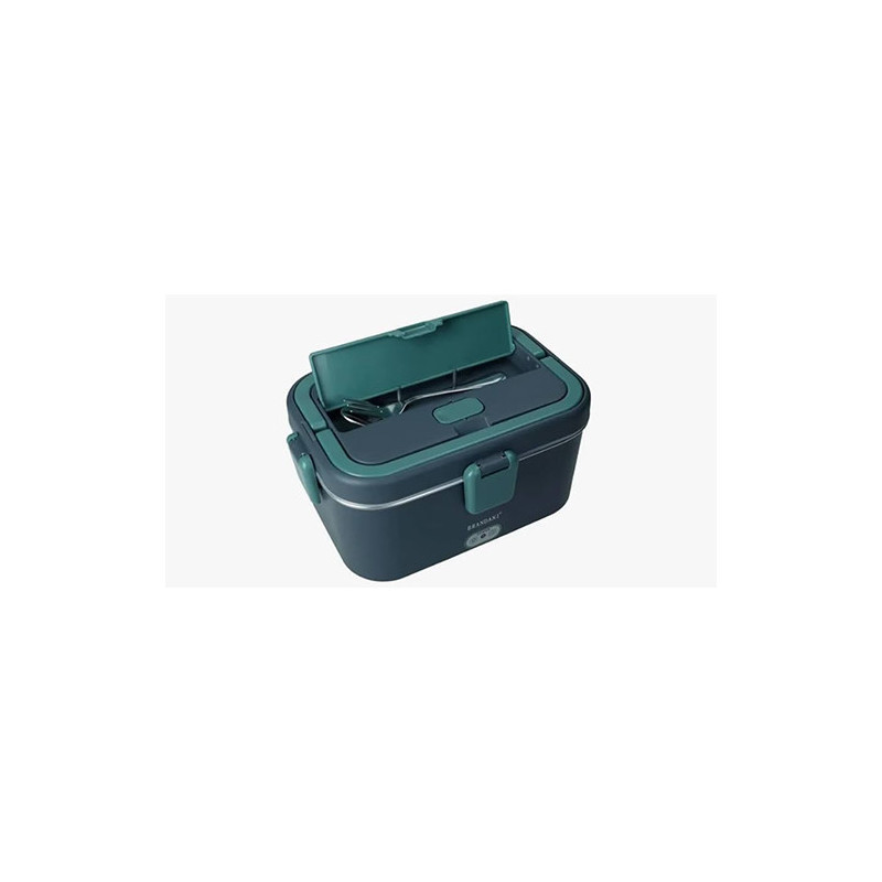 BRANDANI LUNCH BOX TERMICA C/POSATE E BORSA BLU/VERDE PETROLIO 24x17x10 BRANDANI LUNCH BOX TERMICA C/POSATE E BORSA BLU/VERDE PETROLIO 24x17x10