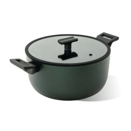 SAMBONET CASSERUOLA ANTIADERENTE Titan Pro Induction 24cm con COPERCHIO 51097-74