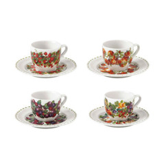 BRANDANI SET 4 TAZZINE CAFFE' Le Primizie 52162