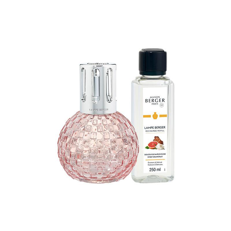 LAMPE BERGER LAMPADA CATALITICA DISCO ROSE + 1 RICARICA 250ml 4885 LAMPE BERGER LAMPADA CATALITICA DISCO ROSE + 1 RICARICA 250ml 4885