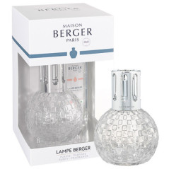 LAMPE BERGER LAMPADA CATALITICA DISCO TRASPARENTE + 1 RICARICA 250ml 4884