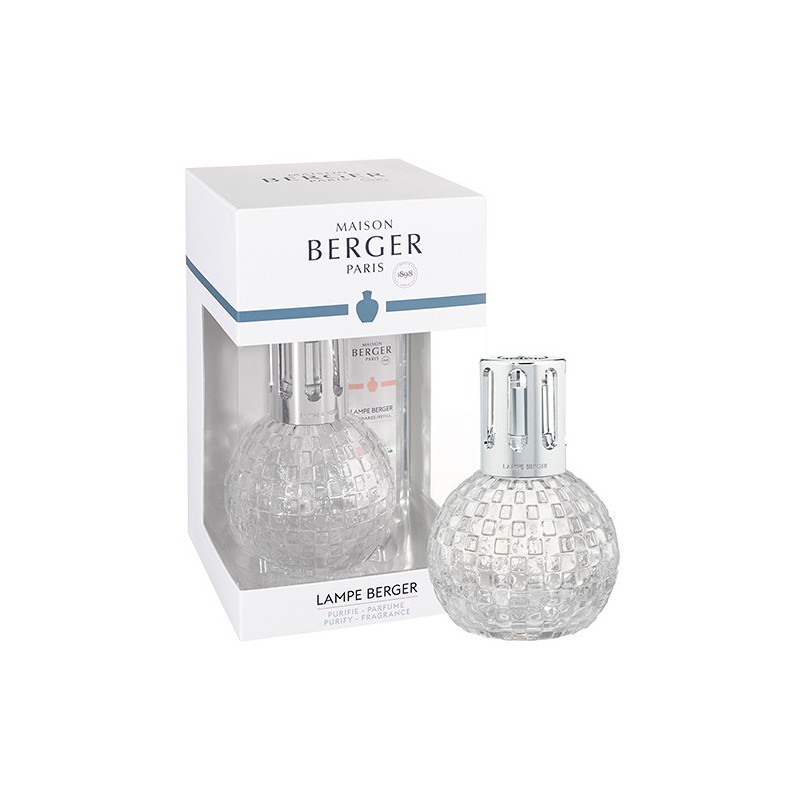 LAMPE BERGER LAMPADA CATALITICA DISCO TRASPARENTE + 1 RICARICA 250ml 4884