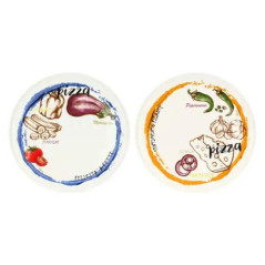 THUN SET 2 PIATTI PIZZA ARANCIO E BLU T11467089P00