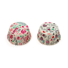 DECORA 36 PIROTTINI IN CARTA Love 5cm 0339833