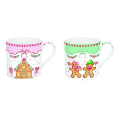 EASY LIFE CONFEZIONE 2 TAZZE MUG SWEET CHRISTMAS R0178SWEC