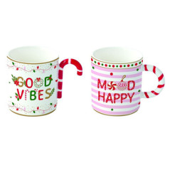 EASY LIFE CONFEZIONE 2 TAZZE MUG CHRISTMAS TWIST R3118CTWI