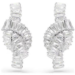 SWAROVSKI ORECCHINO MATRIX KNOT WHI/RHS 5727040