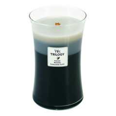 WOODWICK CANDELA GRANDE TRILOGY Warm Woods 93911E