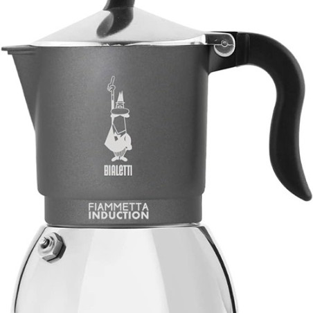 BIALETTI CAFFETTIERA MOKA Fiammetta 2 Tazze Alluminio 2305129