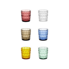 GUZZINI 6 BICCHIERI ACQUA VANITY COLOR 131403SAR52