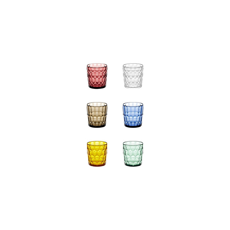 GUZZINI 6 BICCHIERI ACQUA VANITY COLOR 131403SAR52
