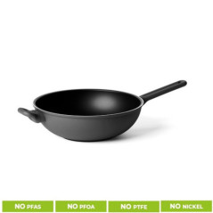 GUZZINI SALTAPASTA ANTIADERENTE 32cm Cook Color Nero 09687010