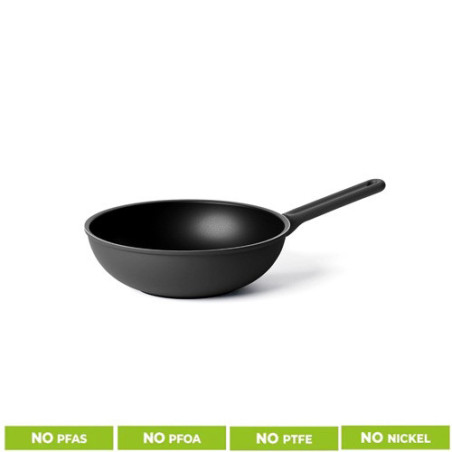 GUZZINI SALTAPASTA ANTIADERENTE 28cm Cook Color Nero 09686910