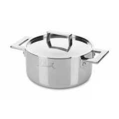 MEPRA CASSERUOLA C-Attiva 24cm con COPERCHIO Trimetallo 30182124