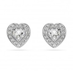 SWAROVSKI ORECCHINO ANGELIC HEART WHITE/RHS CAPSULE COLLECTION 5720859