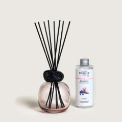 LAMPE BERGER DIFFUSORE BOUQUET MINERAL Rose/Marbre Noir + 180ml Lilliflora 7831