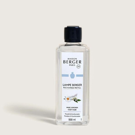 LAMPE BERGER RICARICA LAMPADA CATALITICA Musc Cocoon 500ml Reves de Pure 115374