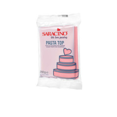 SARACINO PASTA DI ZUCCHERO Top 250g Rosa DEC068K025