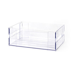 GUZZINI CASSETTA CONTENITORE Organise 30x22cm TrasparenteL 16940300