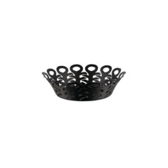 ALESSI CESTINO VIMINI 21cm BLACK BM21/21 B