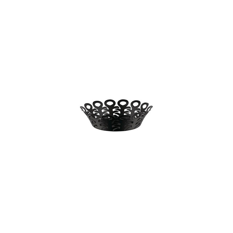 ALESSI CESTINO VIMINI 21cm BLACK BM21/21 B ALESSI CESTINO VIMINI 21cm BLACK BM21/21 B