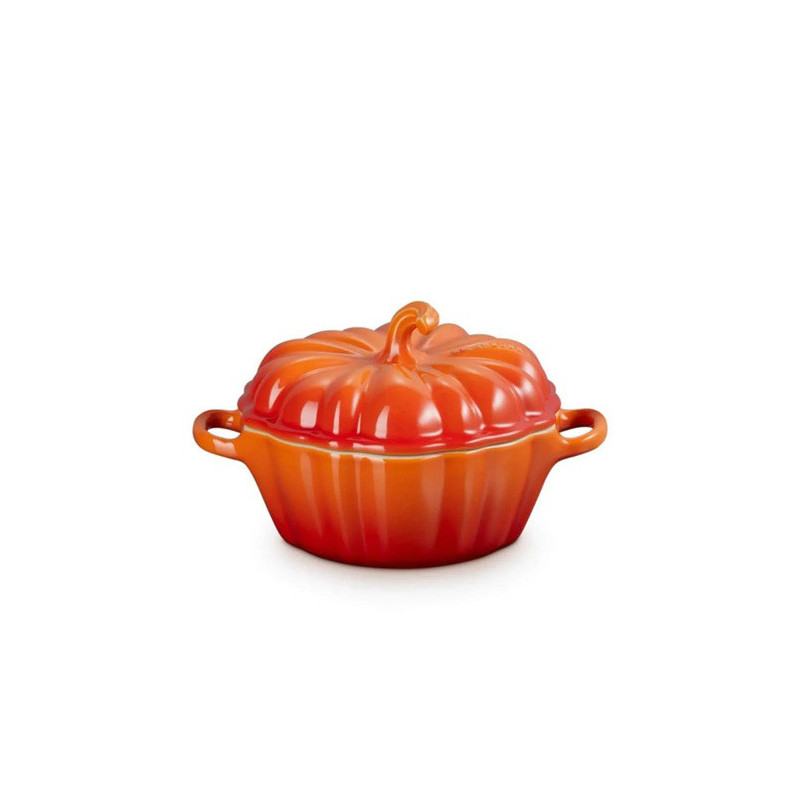 LE CREUSET COCOTTE MINI TERRACOTTA 10cm Zucca 5555555 LE CREUSET COCOTTE MINI TERRACOTTA 10cm Zucca 5555555