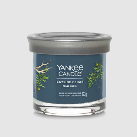 YANKEE CANDLE TUMBLER PICCOLO SIGNATURE Bayside Cedar 122g 1744755E