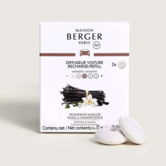LAMPE BERGER RICARICA PROFUMATORE per AUTO Spelndeur Vanillee (2pz.) 7711