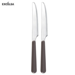EXCELSA 2 COLTELLI Trendy Grigio 43621