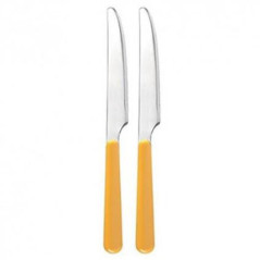 EXCELSA 2 COLTELLI Trendy Giallo 43441