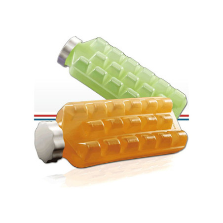 KAUFGUT 2 STAMPI GHIACCIO con COPERCHIO Plastica 041743