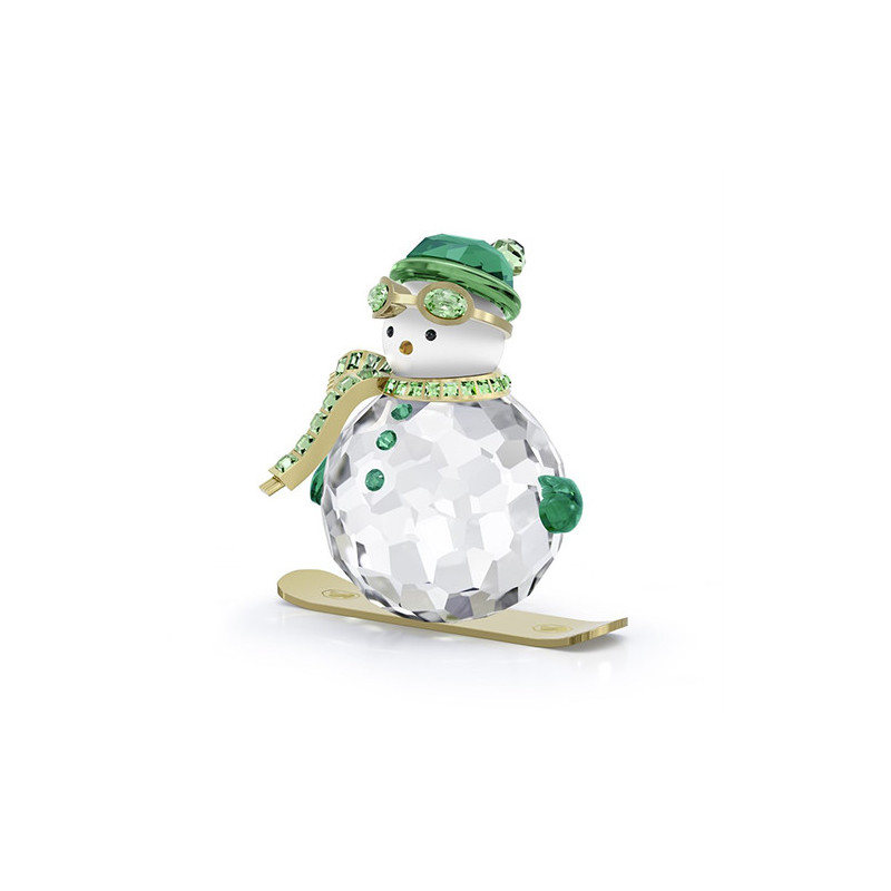 SWAROVSKI SNOWMAN GREEN - HOLIDAY CHEERS DULCIS 5687168 SWAROVSKI SNOWMAN GREEN - HOLIDAY CHEERS DULCIS 5687168