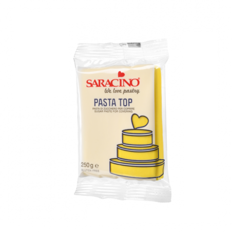 SARACINO PASTA DI ZUCCHERO Top Tropicale 250g GIALLO DEC061K025