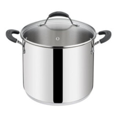 LAGOSTINA PENTOLA C/COPERCHIO Tempra 20cm Acciaio Inox 012896020520