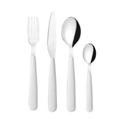 GUZZINI SERVIZIO POSATE 24 Pezzi Pop Bianco 12750011