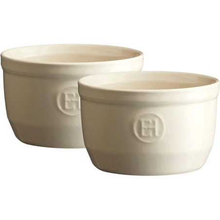 EMILE HENRY 2 RAMEKIN 9cm Argile EH024009