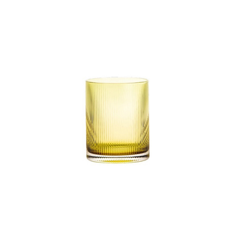 LIVELLARA BICCHIERE AMBER RIGATINO 72021005