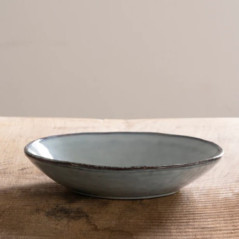 DUTCH ROSE PIATTO FONDO 23cm Organic Blue ADR182048