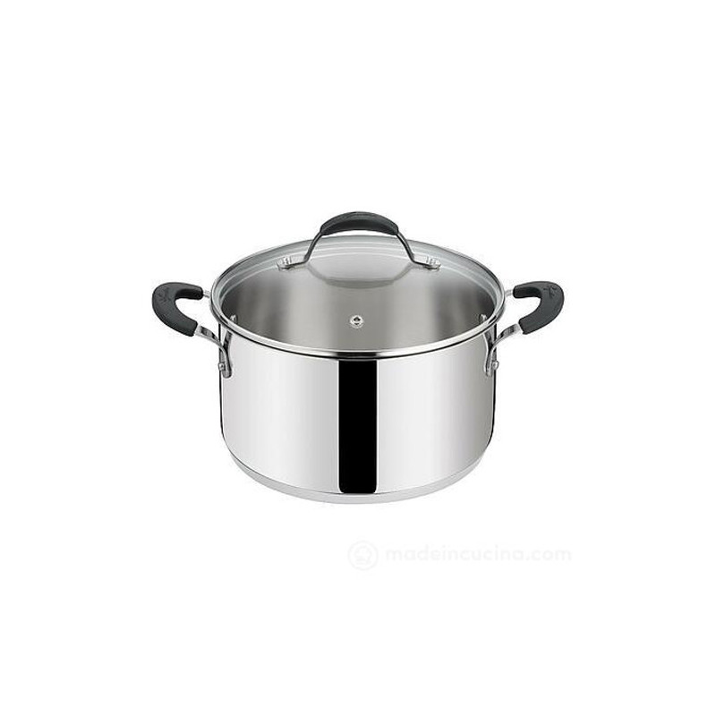 LAGOSTINA CASSERUOLA C/COPERCHIO Tempra 18cm Acciaio Inox 012896031618 LAGOSTINA CASSERUOLA C/COPERCHIO Tempra 18cm Acciaio Inox 012896031618
