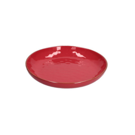 ROSE E TULIPANI PIATTO TONDO 32cm Concerto Corallo R136000006