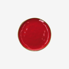 ROSE E TULIPANI PIATTO FRUTTA Concerto Corallo R136000003