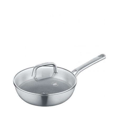 BERNDES SALTAPASTA con COPERCHIO Tricion Resist 26cm Acciaio Inox A01B196709