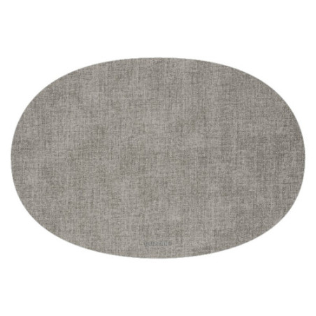 GUZZINI TOVAGLIETTA AMERICANA OVALE Fabric GRIGIO 48x33cm 22604692