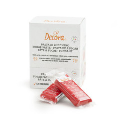 DECORA PASTA DI ZUCCHERO ROSSO 100gr 0310181