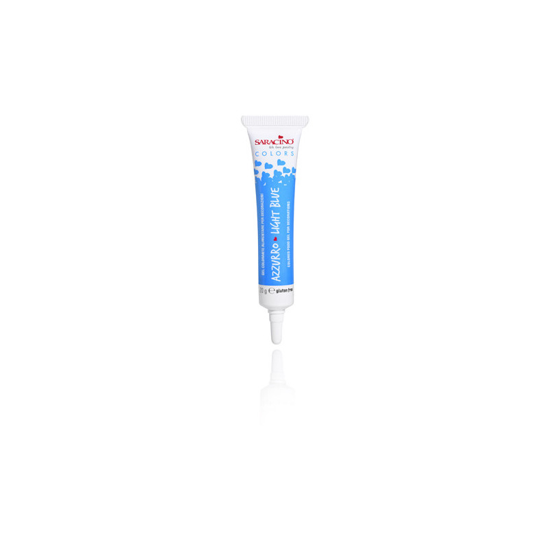 SARACINO COLORANTE ALIMENTARE LIPOSOLUBILE in GEL Azzurro 20gr GCT014