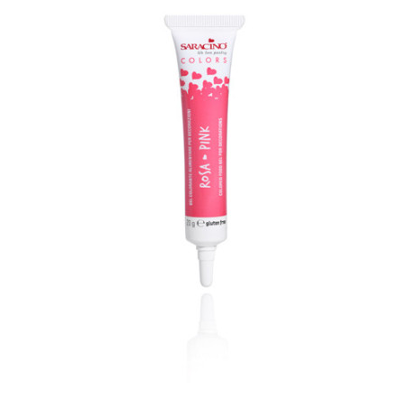 SARACINO COLORANTE ALIMENTARE LIPOSOLUBILE in GEL Rosa 20gr GCT006