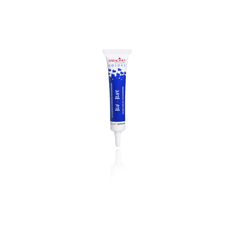 SARACINO COLORANTE ALIMENTARE LIPOSOLUBILE in GEL Blu 20gr GCT003